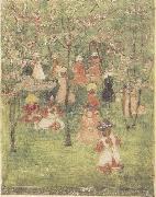 Spring in Franklin Park Maurice Prendergast